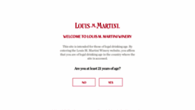 What Louismartini.com website looked like in 2020 (3 years ago)
