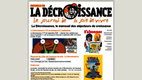 What Ladecroissance.net website looked like in 2020 (3 years ago)
