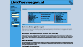 What Linktoevoegen.nl website looked like in 2020 (3 years ago)