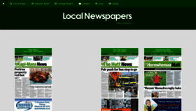 What Localnewspaper.co.nz website looked like in 2020 (3 years ago)
