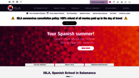 What Learningspanish-spain.com website looked like in 2020 (3 years ago)