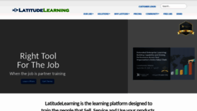 What Latitudelearning.com website looked like in 2020 (3 years ago)