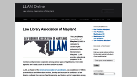What Llamonline.org website looked like in 2020 (3 years ago)
