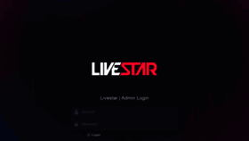 What Livestar.com website looked like in 2020 (3 years ago)