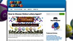 What Lottorobots.com website looked like in 2020 (3 years ago)