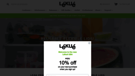 What Lekueusa.com website looked like in 2020 (3 years ago)