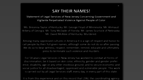 What Lsnj.org website looked like in 2020 (5 years ago)