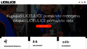 What Liceulice.org website looked like in 2020 (3 years ago)