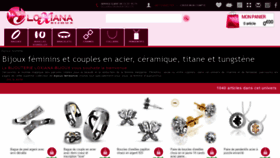 What Loxiana-bijoux.com website looked like in 2020 (3 years ago)