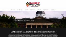 What Leadershipmd.org website looked like in 2020 (3 years ago)