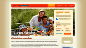 What Luksus-poolhuse.dk website looked like in 2020 (3 years ago)