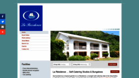 What Laresidence.sc website looked like in 2020 (3 years ago)