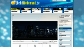 What Lichtlieferant.de website looked like in 2020 (3 years ago)