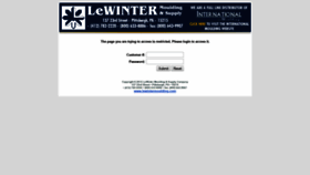 What Lewintermoulding.com website looked like in 2020 (3 years ago)