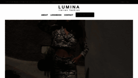 What Luminafashion.com website looked like in 2020 (3 years ago)