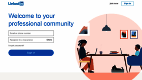 What Linkedin.cn website looked like in 2020 (4 years ago)