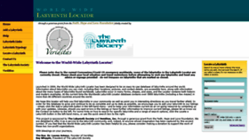 What Labyrinthlocator.com website looked like in 2020 (4 years ago)