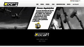 What Locar.com.br website looked like in 2020 (3 years ago)
