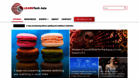 What Learntechasia.com website looked like in 2020 (3 years ago)