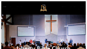 What Libertybiblechurch.org website looked like in 2020 (3 years ago)