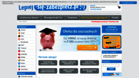 What Lepiej-sie-zabezpiecz.pl website looked like in 2020 (3 years ago)