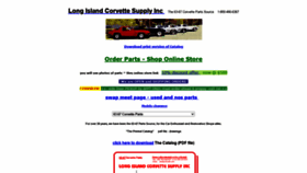 What Licorvette.com website looked like in 2020 (3 years ago)