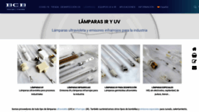 What Lamparas-ultravioleta.com website looked like in 2020 (3 years ago)