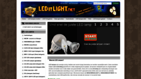 What Leditlight.net website looked like in 2020 (3 years ago)