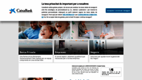 What Lacaixa.cat website looked like in 2020 (3 years ago)