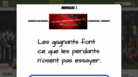 What Lesparieursfous.fr website looked like in 2020 (3 years ago)
