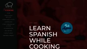 What Learningandcooking.com website looked like in 2020 (3 years ago)