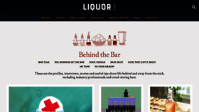 What Legacy.liquor.com website looked like in 2020 (3 years ago)
