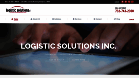 What Logistic-solutions.com website looked like in 2020 (3 years ago)