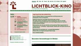 What Lichtblick-kino.org website looked like in 2020 (3 years ago)