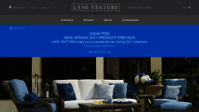 What Laneventure.com website looked like in 2020 (3 years ago)