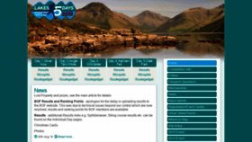 What Lakes5.org.uk website looked like in 2020 (3 years ago)