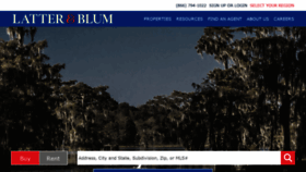 What Latter-blum.com website looked like in 2020 (4 years ago)
