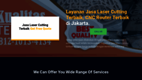 What Lasercuttingspecialists.com website looked like in 2020 (3 years ago)