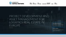 What Logisticscapitalpartners.com website looked like in 2020 (3 years ago)