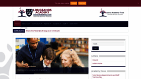 What Longsands.cambs.sch.uk website looked like in 2020 (3 years ago)