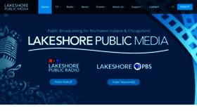 What Lakeshorepublicmedia.org website looked like in 2020 (3 years ago)