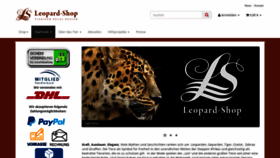 What Leopardino.com website looked like in 2020 (3 years ago)