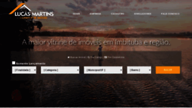 What Lucasmartinscorretor.com.br website looked like in 2020 (3 years ago)