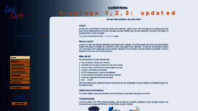 What Luxsoft.eu website looked like in 2020 (3 years ago)
