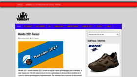 What Luckytorrent.info website looked like in 2020 (3 years ago)