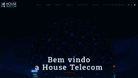 What Lojahousetelecom.com.br website looked like in 2020 (3 years ago)
