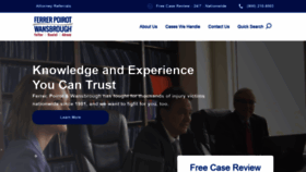 What Lawyerworks.com website looked like in 2020 (5 years ago)