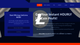 What Litecoin-master.com website looked like in 2020 (3 years ago)