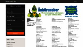 What Linkcruncher.com website looked like in 2020 (3 years ago)