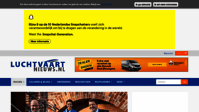 What Luchtvaartnieuws.nl website looked like in 2020 (3 years ago)